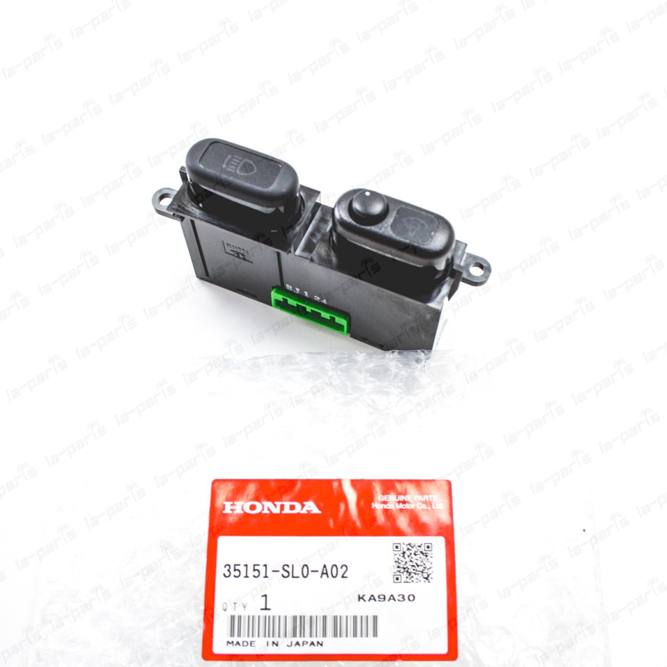 Genuine OEM Honda 91-01 Acura NSX Headlight Retract Switch Illumination Button0