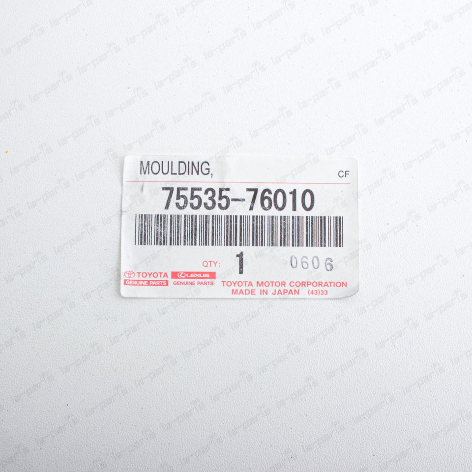 New Genuine Lexus 2011-2017 CT200h Front Outer RH Windshield Molding 75535-760109