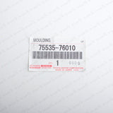 New Genuine Lexus 2011-2017 CT200h Front Outer RH Windshield Molding 75535-760109