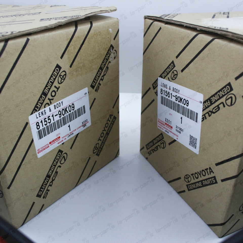 GENUINE TOYOTA LAND CRUISER FJ70 FJ73 FJ75 HJ75 REAR TAIL LIGHT LAMP SET LENS 6