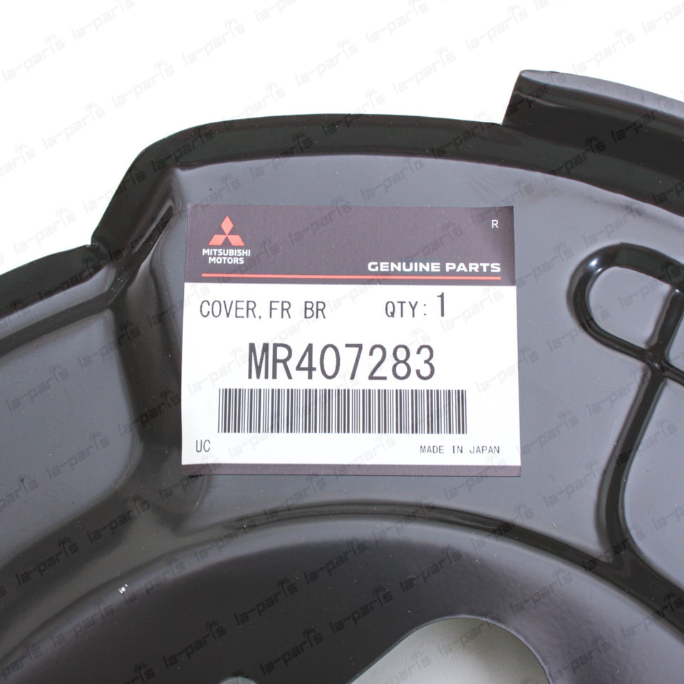 New Genuine OEM Mitsubishi 01-06 Montero Front Left Brake Dust Shield MR4072836