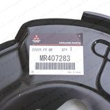 New Genuine OEM Mitsubishi 01-06 Montero Front Left Brake Dust Shield MR4072836