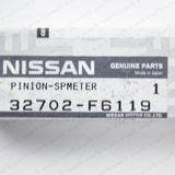 New Genuine Nissan 88-94 Pathfinder Pickup D21 Speedometer Pinion 32702-F61196