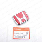 New Genuine OEM Honda 95-01 Integra Type R DC2 Front Red Emblem 75700-ST7-Z001