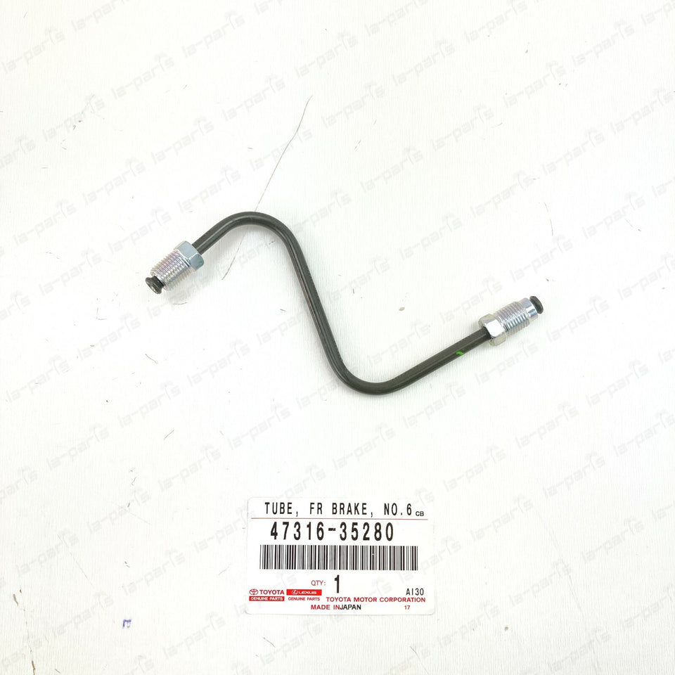 GENUINE TOYOTA FJ CRUISER 4RUNNER LEFT FRONT BRAKE TUBE HOSE 47316-352800