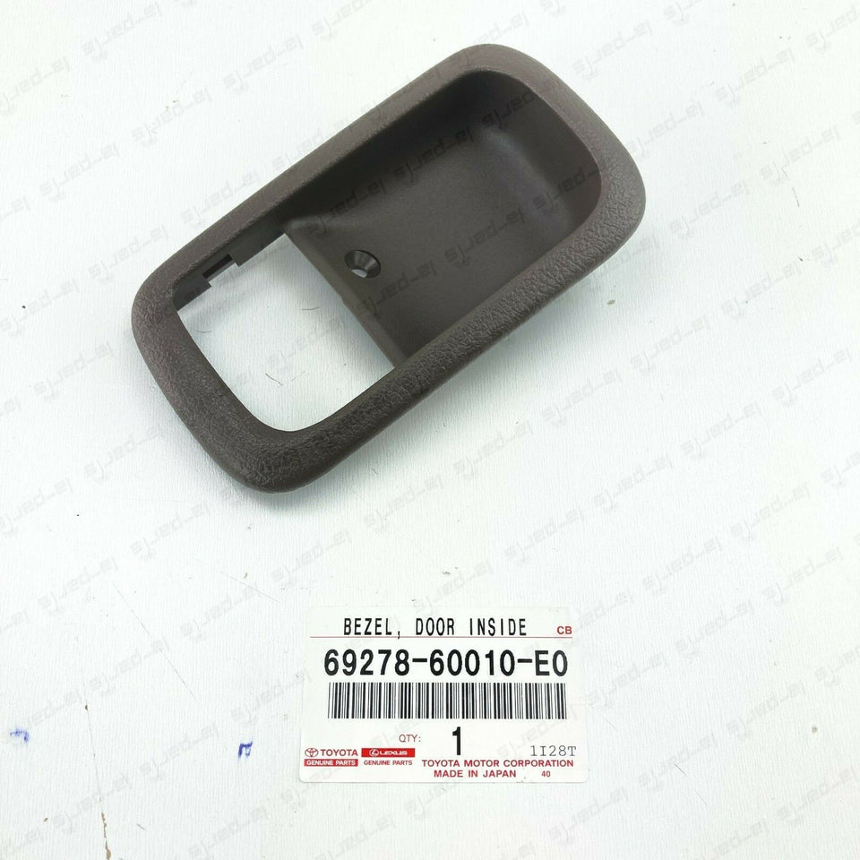 New Genuine OEM Toyota LC 80 Lexus LX450 Oak LH Door Inner Handle Bezel Qty:10