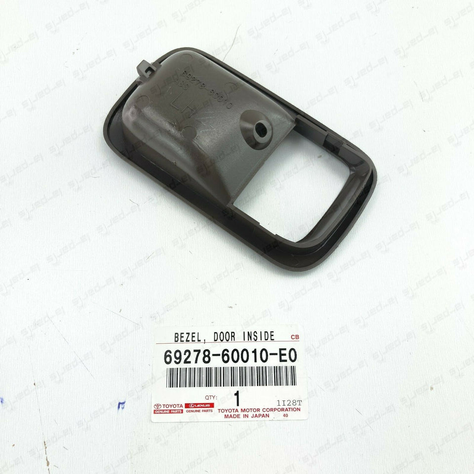 New Genuine OEM Toyota LC 80 Lexus LX450 Oak LH Door Inner Handle Bezel Qty:11