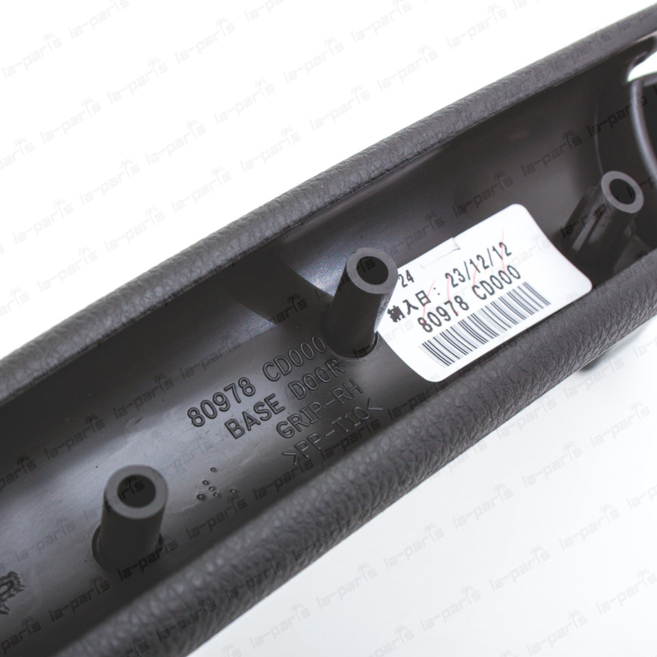 Genuine OEM Nissan 03-05 350Z Passenger Side Pull Handle Grip Black 80978-CD0003