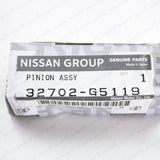 Genuine Nissan 80-86 720 Pickup 280ZX Speedometer Pinion Assembly 32702-G5119