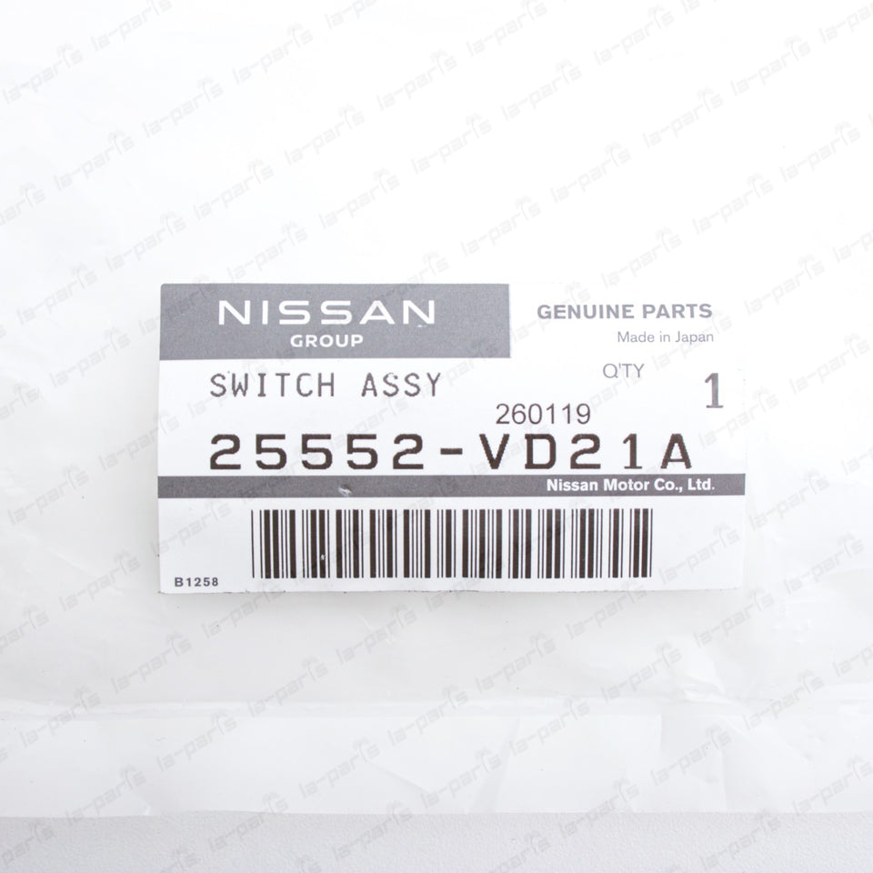 New Genuine OEM Nissan 97-10 Patrol Y61 Steering Wheel Radio Switch 25552-VD21A9