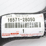 New Genuine Toyota 00-06 Estima Previa 2AZFE Inlet Radiator Hose 16571-280505
