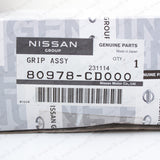 Genuine OEM Nissan 03-05 350Z Passenger Side Pull Handle Grip Black 80978-CD0007