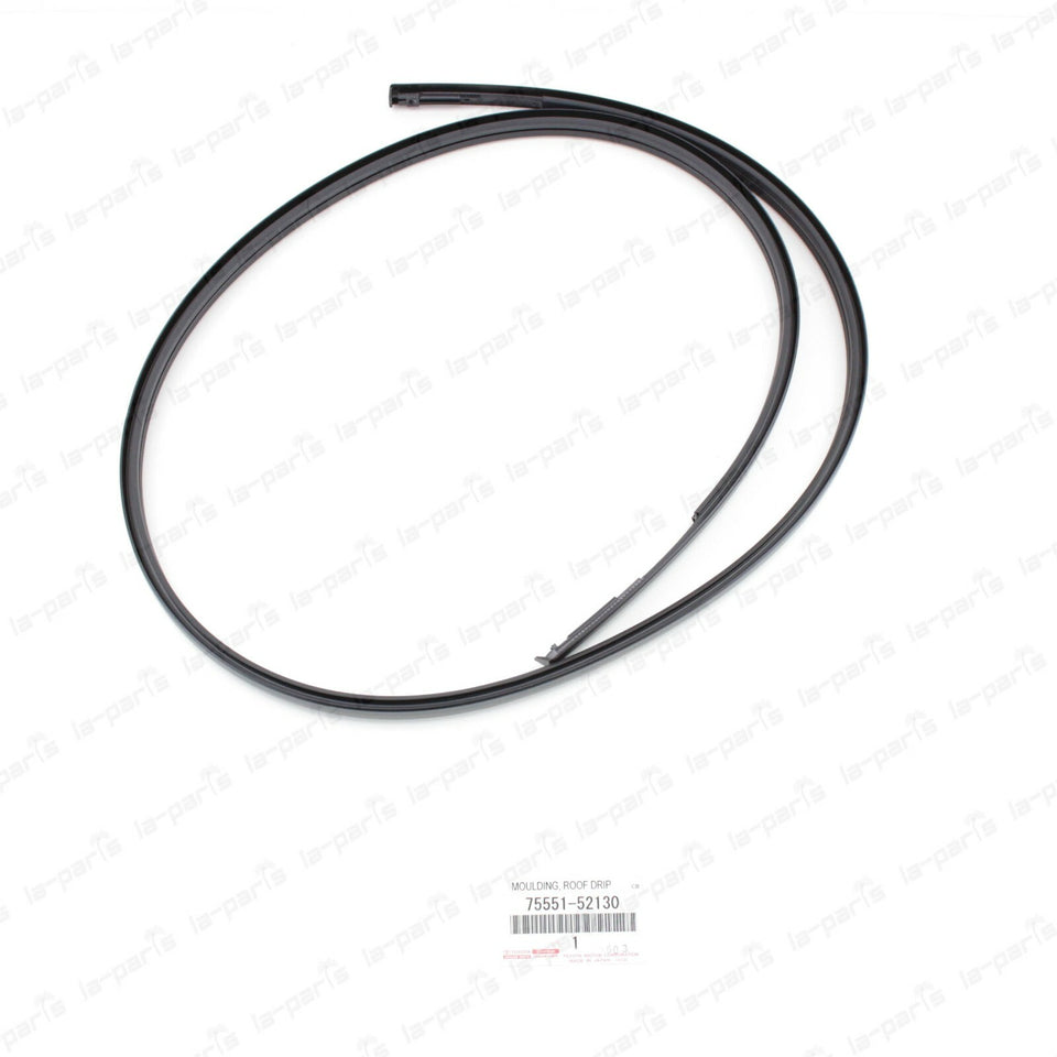 NEW GENUINE TOYOTA 07-11 YARIS HATCH ROOF DRIP SIDE FINISH MOULDING 75551-521300
