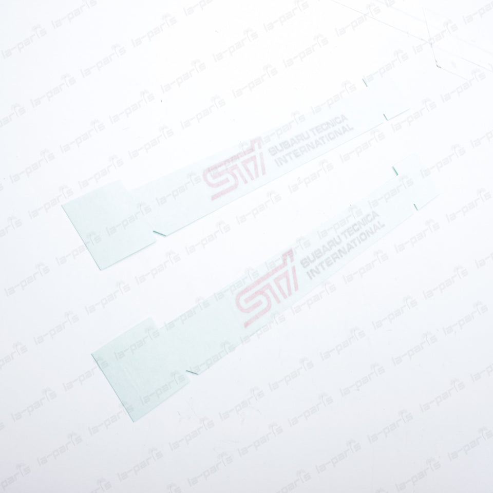 Genuine OEM Subaru WRX STi Door Decal "STi Subaru Technica International" Qty:23