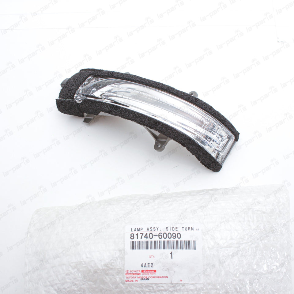 New Genuine OEM Toyota 12-21 Land Cruiser Driver Mirror Turn Signal 81740-600900