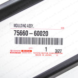 Genuine Toyota 91-98 Land Cruiser 80 FZJ80 Lexus LX450 6-Set Door Belt Molding5