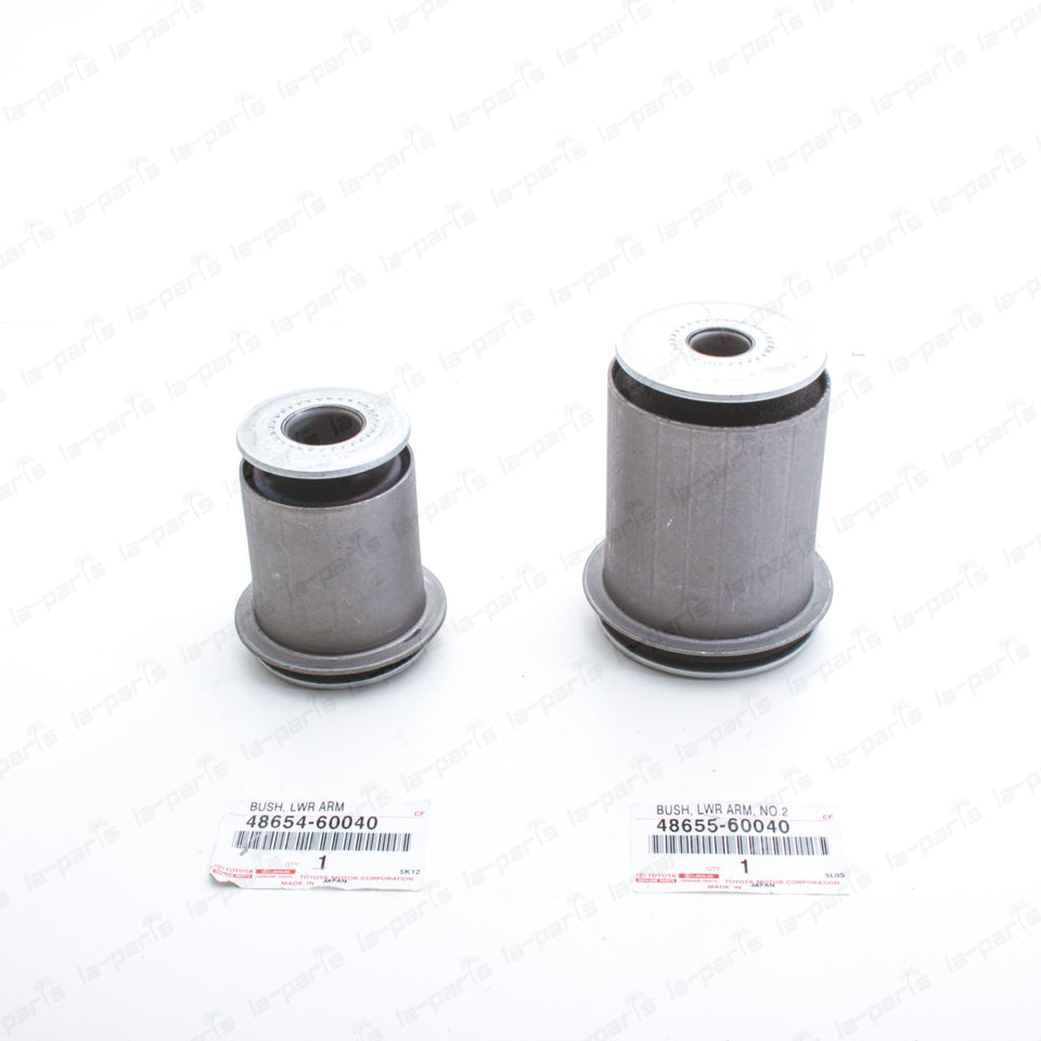 Genuine OEM Toyota 08-21 Land Cruiser LX570 Lower Arm Front & Rear Bushing SET0