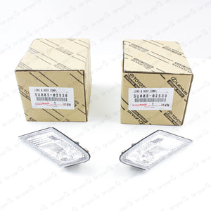 New Genuine Toyota FR-S Subaru BRZ 86 GT86 Clear Side Marker Lenses Set 0
