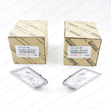 New Genuine Toyota FR-S Subaru BRZ 86 GT86 Clear Side Marker Lenses Set 0