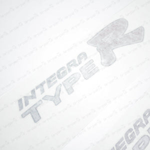 New Genuine OEM Honda Integra DC5 Type R Side Sticker 75773-S6M-Z01ZA Pair