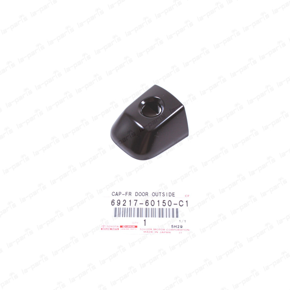 New Genuine OEM Toyota 10-24 4Runner Driver Side Front Door Black Handle Cover0