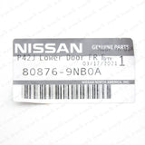 NEW GENUINE INFINITI 2016-2021 QX60 FRONT RIGHT SIDE DOOR MOULDING 80876-9NB0A5