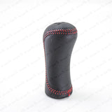 New Genuine Nissan Fairlady Z 300ZX Z32 Red Stitch Leather Gear Stick Shift Knob2