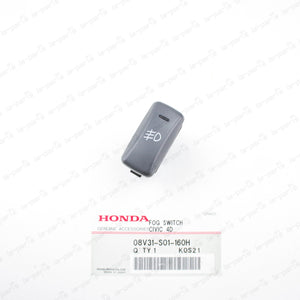 NEW GENUINE  96-00 HONDA CIVIC EK SI EX DX CX FOG LIGHT SWITCH (CHARCOAL)0