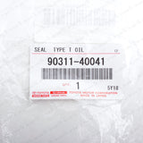 New Genuine OEM Toyota Passenger Side Front Drive Shaft Oil Seal 90311-400418