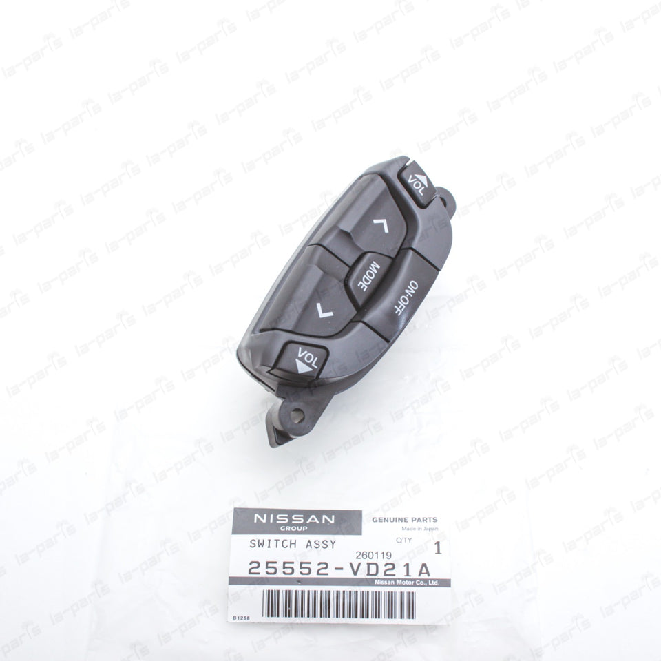 New Genuine OEM Nissan 97-10 Patrol Y61 Steering Wheel Radio Switch 25552-VD21A0