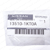 New Genuine OEM Nissan 2010-2026 1.6L Front Crankshaft Oil Seal 13510-1KT0A7