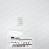 JDM GENUINE NISMO 6 SPEED CONSOLE SHIFT PATTERN BADGE ALUMINUM EMBLEM 96935RN0011