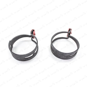 Genuine OEM Toyota 85-08 4Runner Camry RX300 Radiator Outlet Hose Clamp Set of 2
