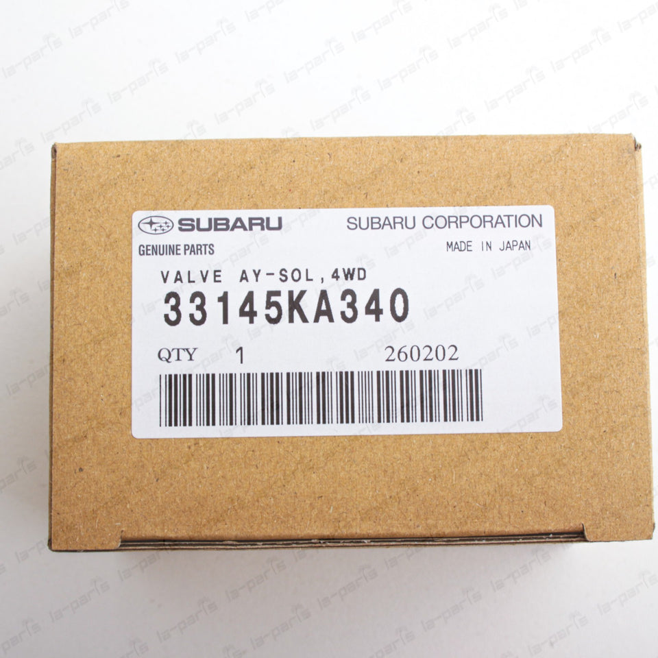 New Genuine OEM Subaru 99-12 Sambar TT2 AWD Switch Valve Solenoid 33145KA3408