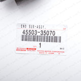 Genuine OEM Toyota 10-24 4Runner FJ Cruiser Steering Rack Tie Rod End & Boot SET21