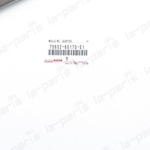 Genuine Toyota 98-06 Land Cruiser Driver Quarter Panel Molding 75652-60170-E1