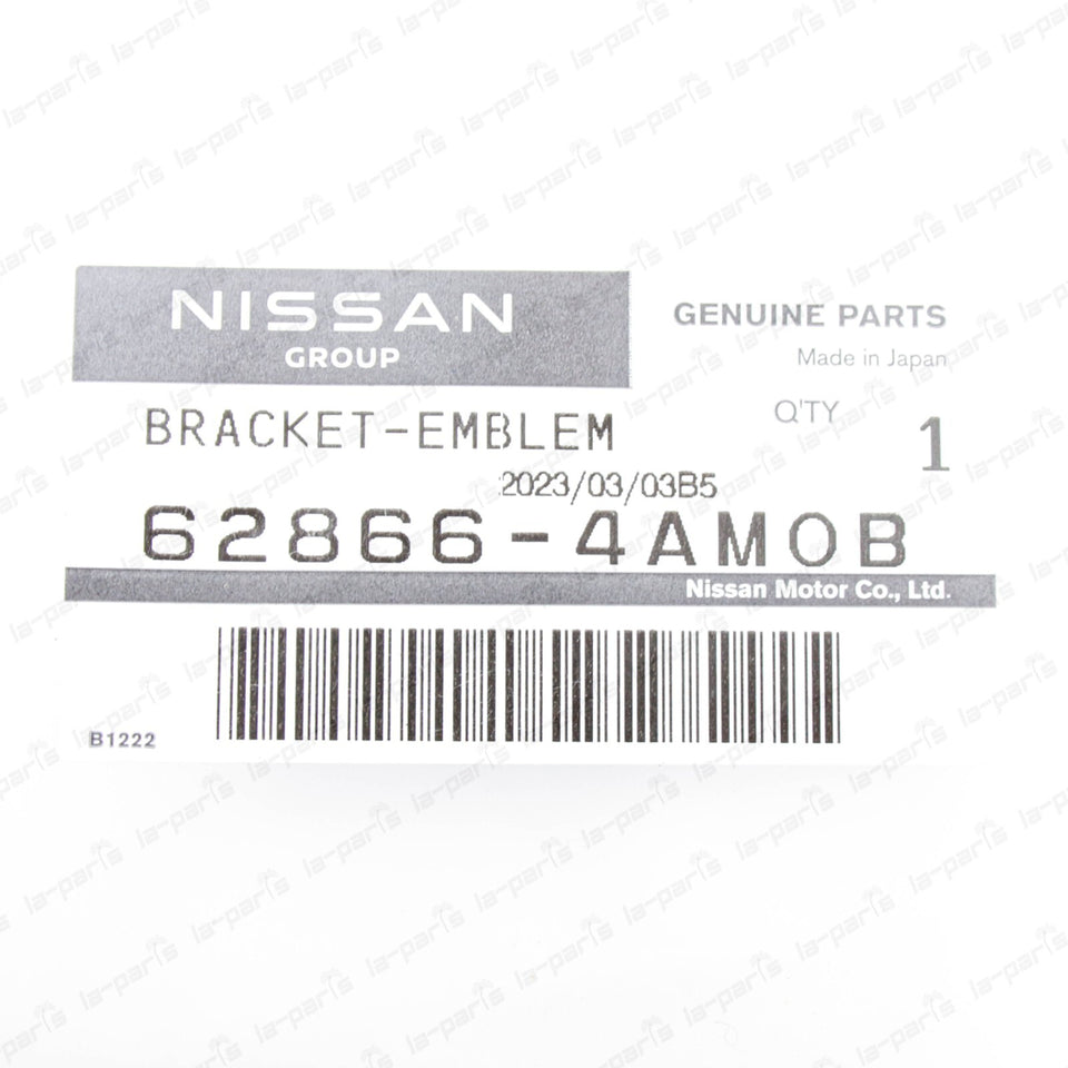 New Genuine Nissan Infiniti 2015-2017 Q70 Q70L Front Emblem Bracket 62866-4AM0B5