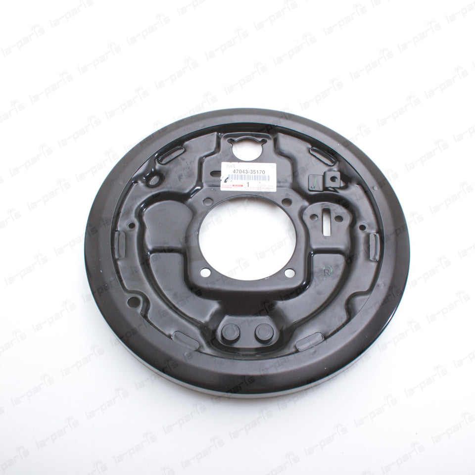 New Genuine OEM Toyota 95-03 Tacoma RR Passenger Brake Backing Plate 47043-351700