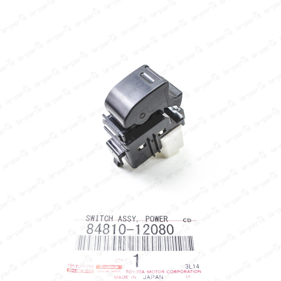 New Genuine OEM Toyota 1993-2012 Passenger Power Window Switch 84810-12080