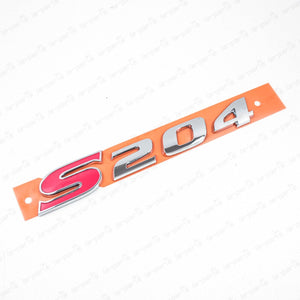 Genuine Subaru Impreza WRX STi S204 JDM GDB Rear S204 Emblem Badge 93073FE860