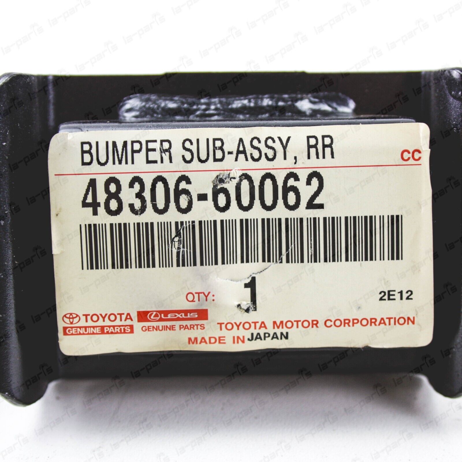 New Genuine Toyota Land Cruiser Rear Spring Bumper No.1 48306-60062 ...
