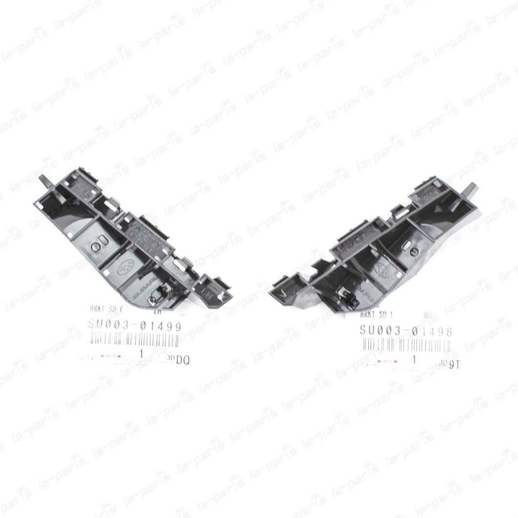 New Genuine Toyota 13-20 FR-S 86 BRZ Right & Left Front Bumper Side Brackets Set