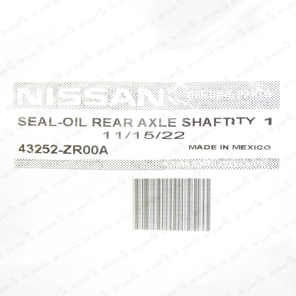 New Genuine OEM Nissan 2008-2015 Titan Rear Axle Shaft Seal 43252-ZR00A