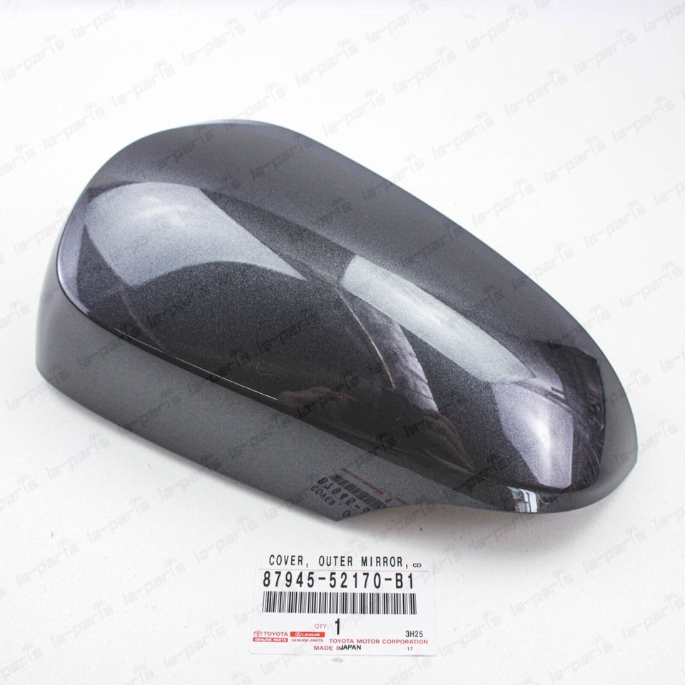 New Genuine Toyota 12-19 Prius "C" Driver Mirror Cover 1G3 Gray 87945-52170-B1