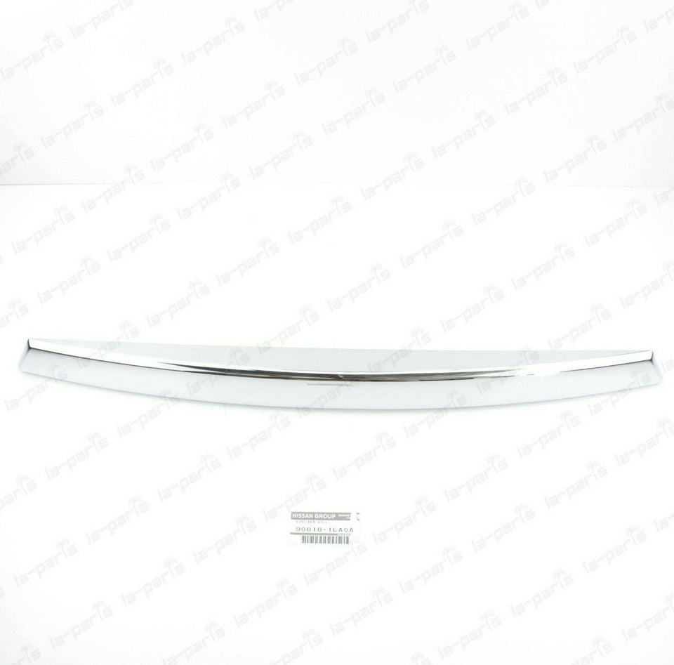 Genuine Infiniti Qx56 Qx80 Rear Back Door Chrome Moulding Trim 90818-1La0A