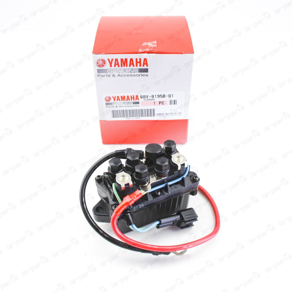 New Genuine OEM 2003-2012 Yamaha Trim Tilt Relay Assembly 68V-8195B-01