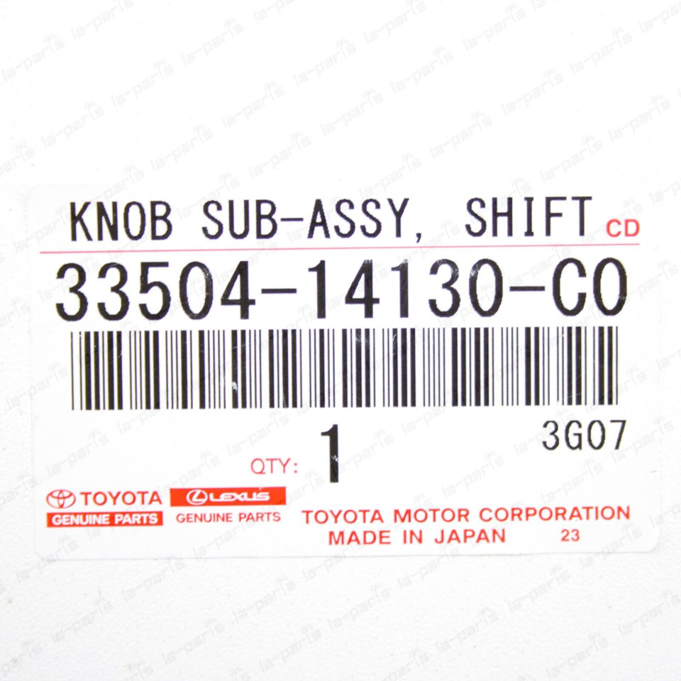 New Genuine Toyota 93-98 Supra Leather 6 Speed Gear Shift Knob 33504-14130-C0