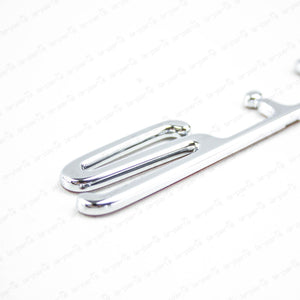 New Genuine Nissan 95-98 240SX JDM Silvia S14 Rear Trunk Chrome "Silvia" Emblem