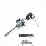 Genuine Mitsubishi Lancer Outlander Front Driver Door Cylinder Lock Key 6370B021