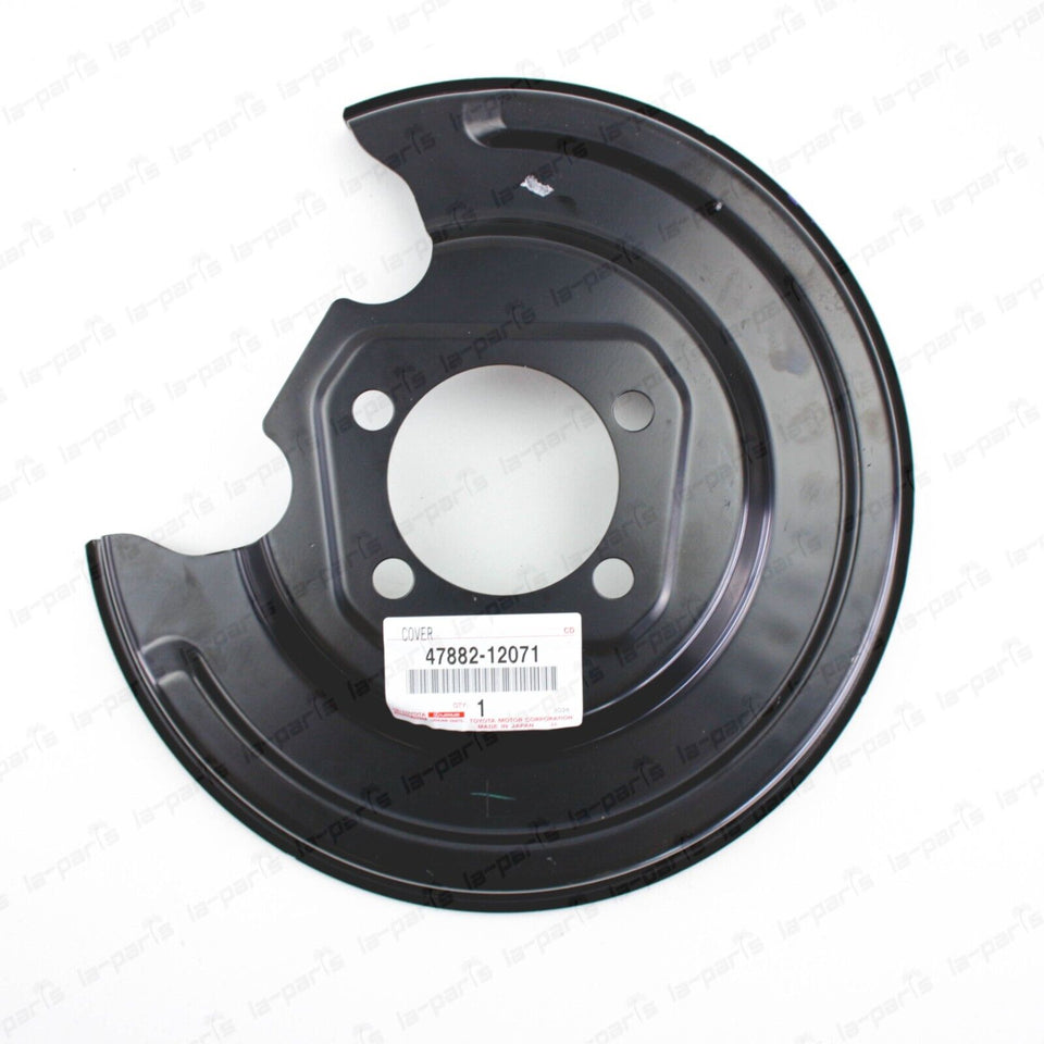 New Genuine OEM Toyota 10-15 Prius Rear Lh Disc Brake Dust Cover 47882-12071